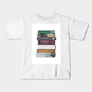 Bronte Sisters Book Collection Kids T-Shirt